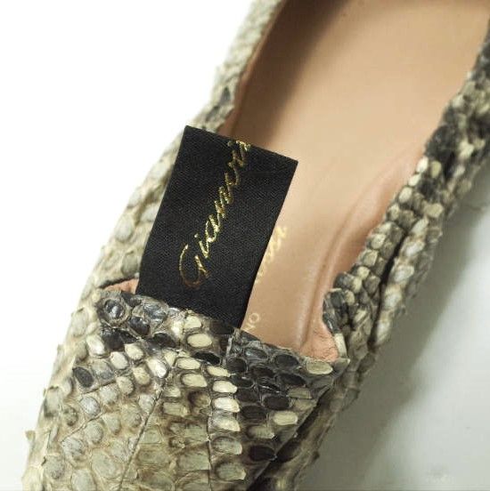 Other Other Gianvito Rossi AUDREY Python Ballet Shoes Leather Shoes G21785 DUTY FREE for USA Size ONE SIZE - 8 Thumbnail