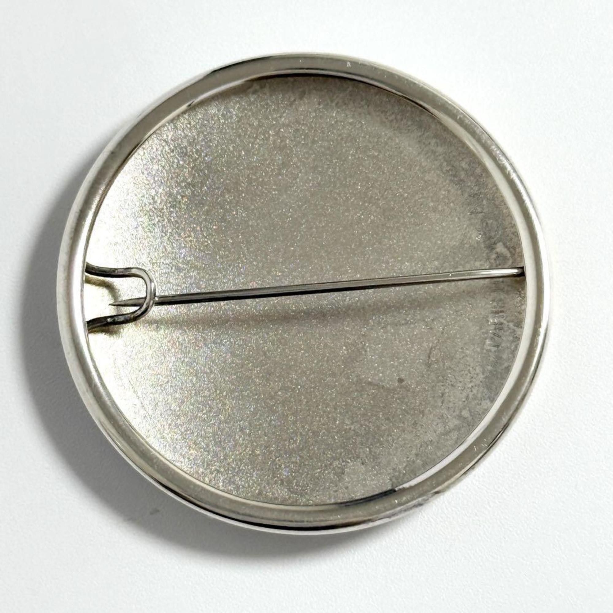 Hermes Women's Men's Vintage Brooch Pin Badge 925