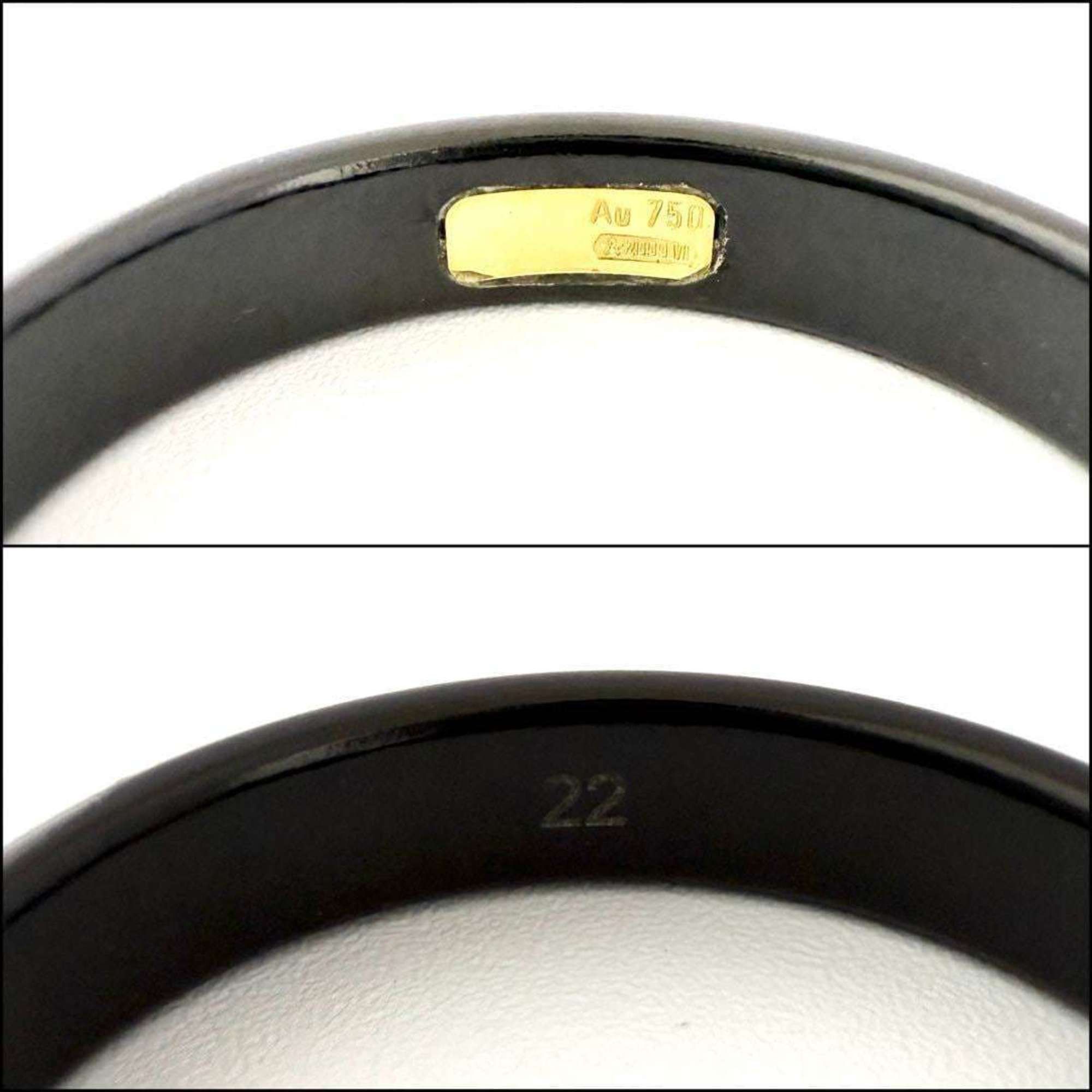 Gucci Gucci Men's Ring K18 Interlocking G Icon Size ONE SIZE - 8 Thumbnail