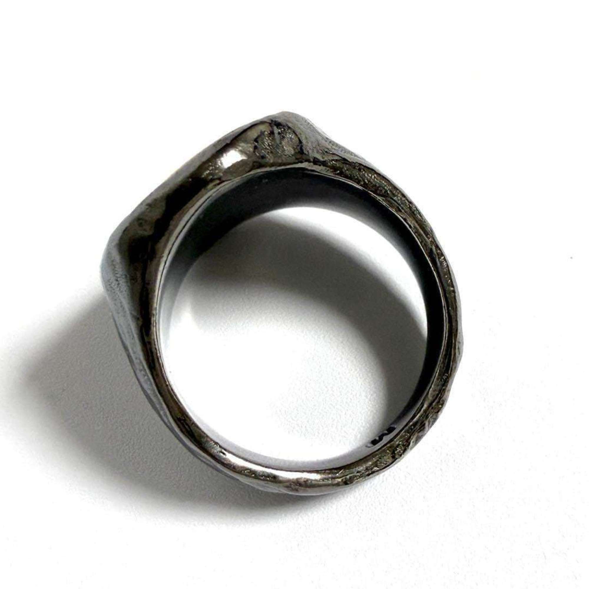 Dior Christian Dior Dior Men's Signet Ring, Combination Color Size ONE SIZE - 6 Thumbnail