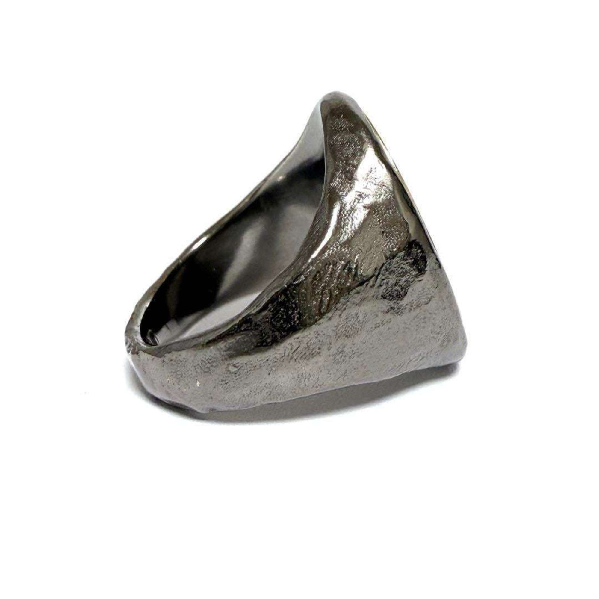 Dior Christian Dior Dior Men's Signet Ring, Combination Color Size ONE SIZE - 3 Thumbnail