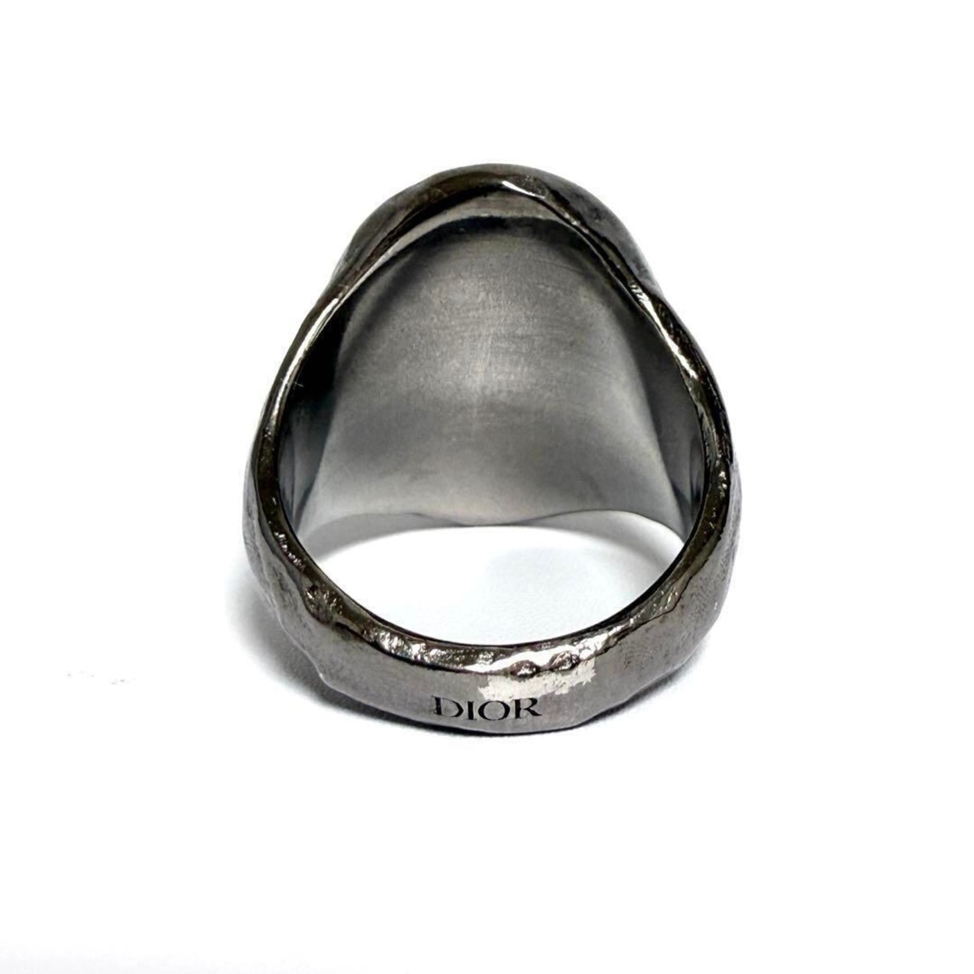 Dior Christian Dior Dior Men's Signet Ring, Combination Color Size ONE SIZE - 4 Thumbnail
