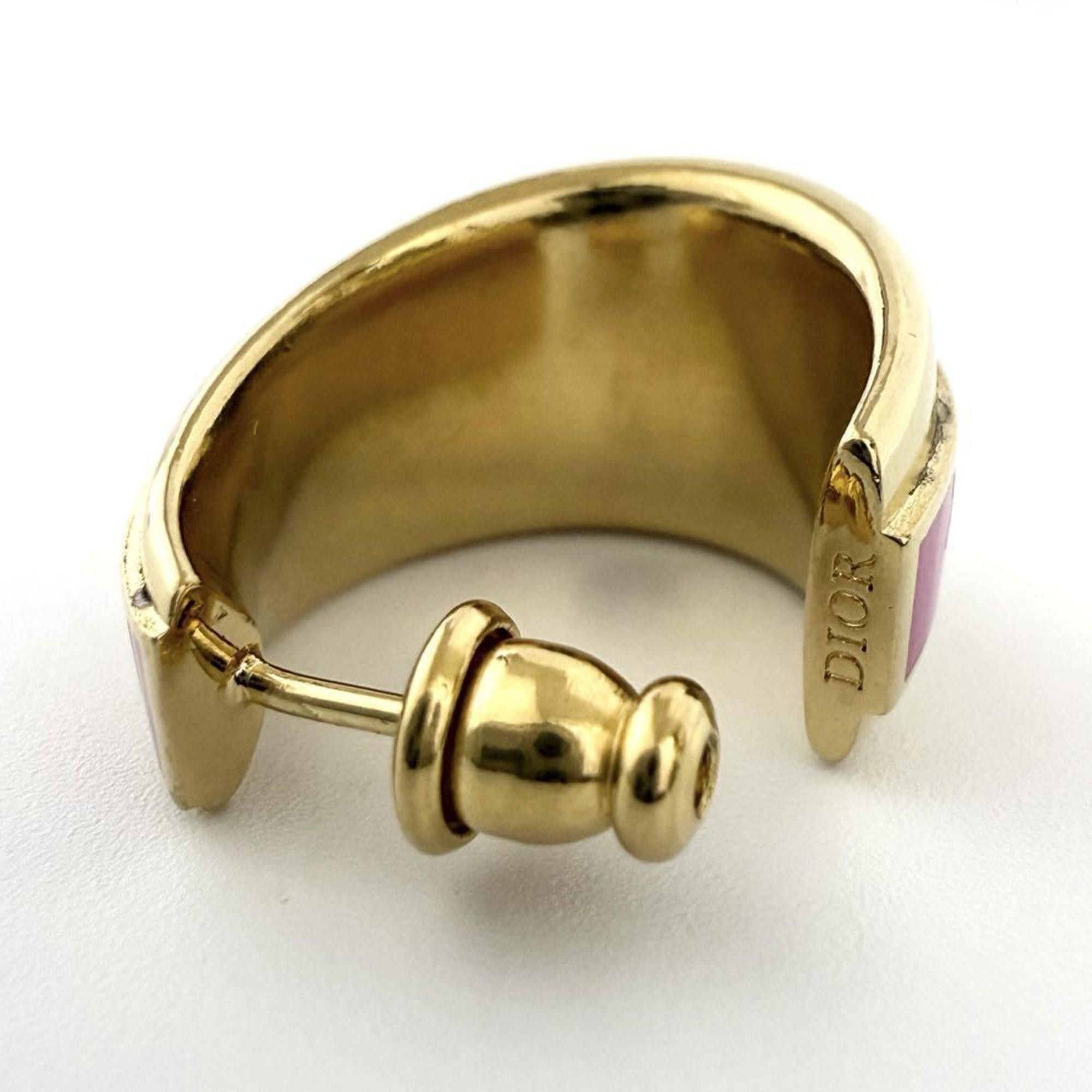 Dior Christian Dior Dior Women's Code Earrings Size ONE SIZE - 7 Thumbnail
