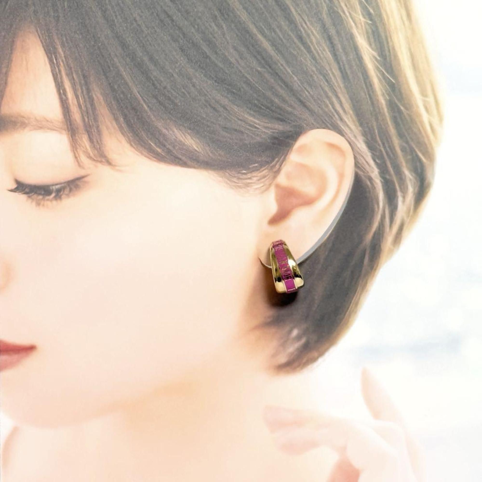 Dior Christian Dior Dior Women's Code Earrings Size ONE SIZE - 10 Thumbnail