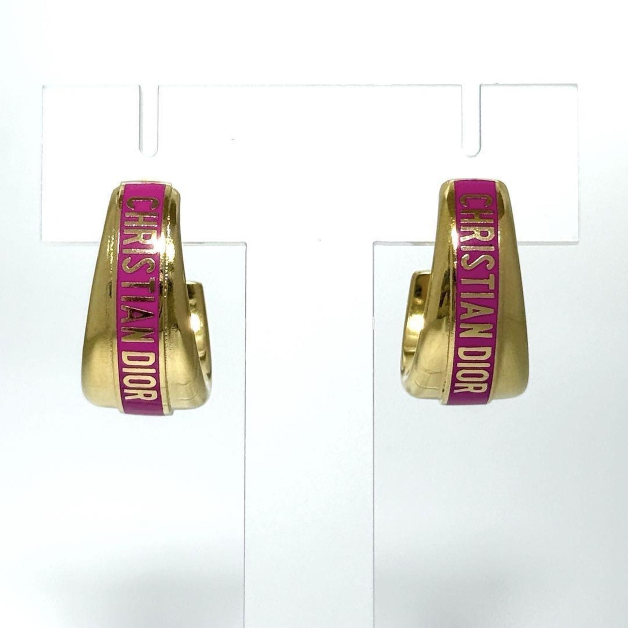 Dior Christian Dior Dior Women's Code Earrings Size ONE SIZE - 8 Thumbnail