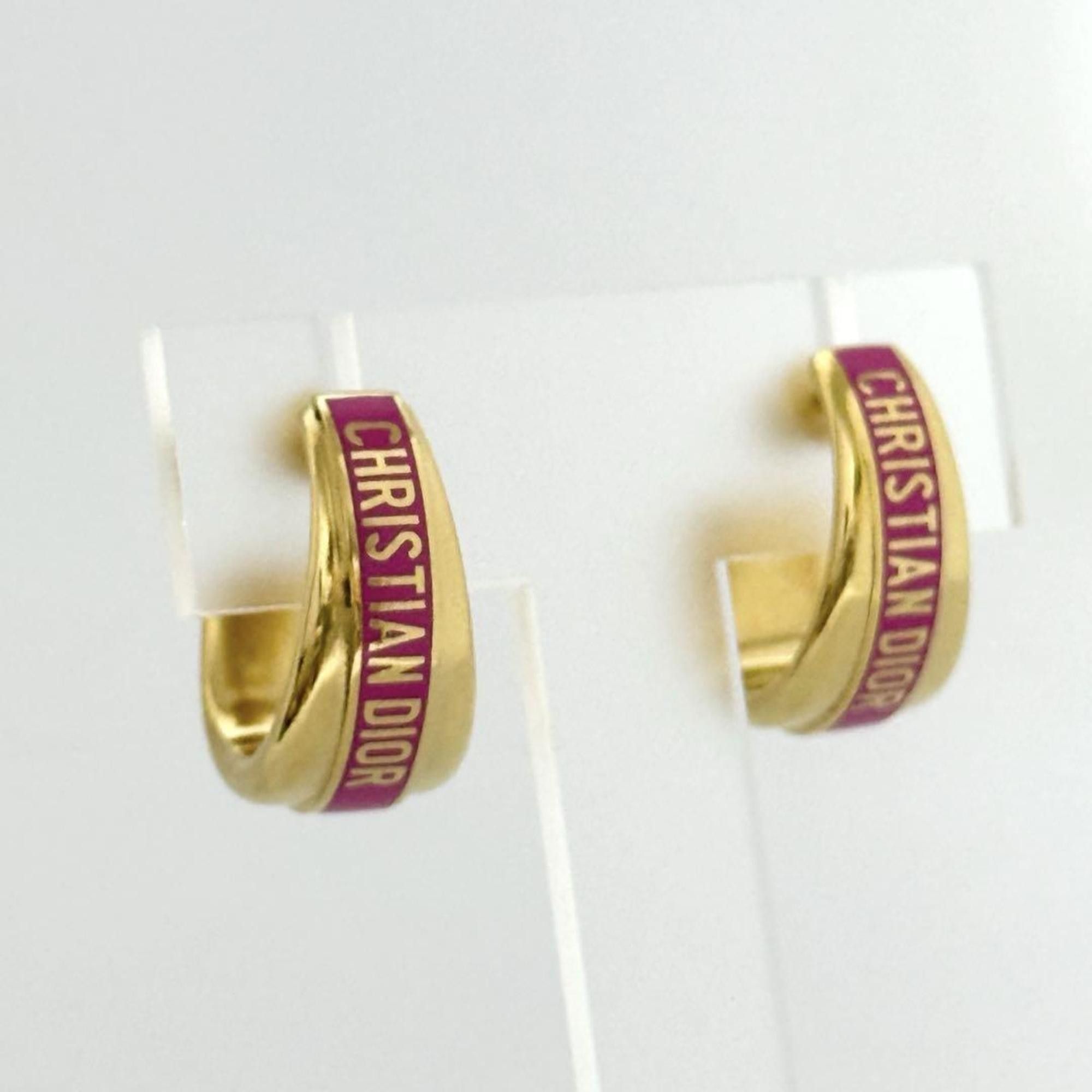 Dior Christian Dior Dior Women's Code Earrings Size ONE SIZE - 9 Thumbnail