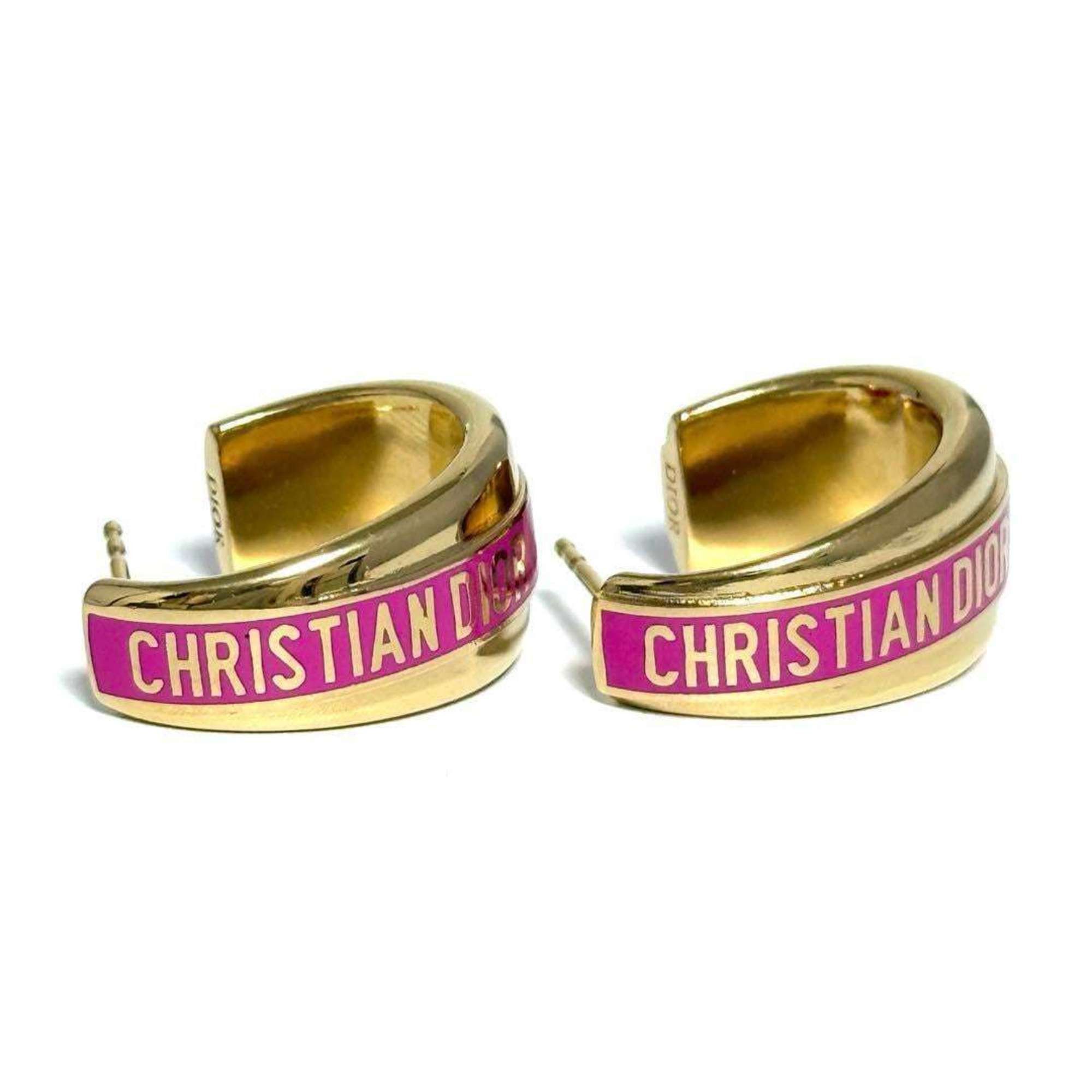 Dior Christian Dior Dior Women's Code Earrings Size ONE SIZE - 2 Thumbnail