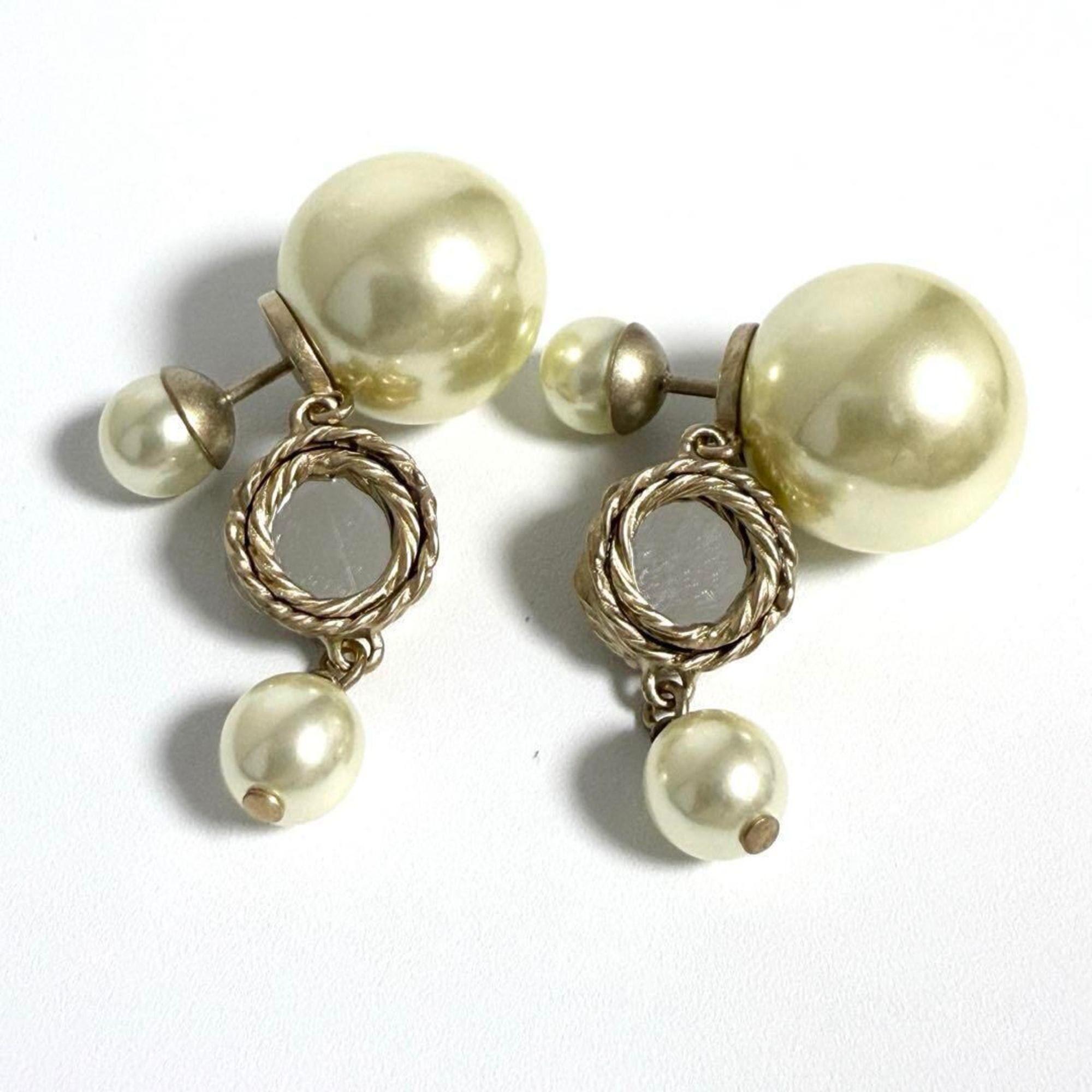 Dior Christian Dior Dior Women's Tribal Earrings Mirror Size ONE SIZE - 2 Thumbnail