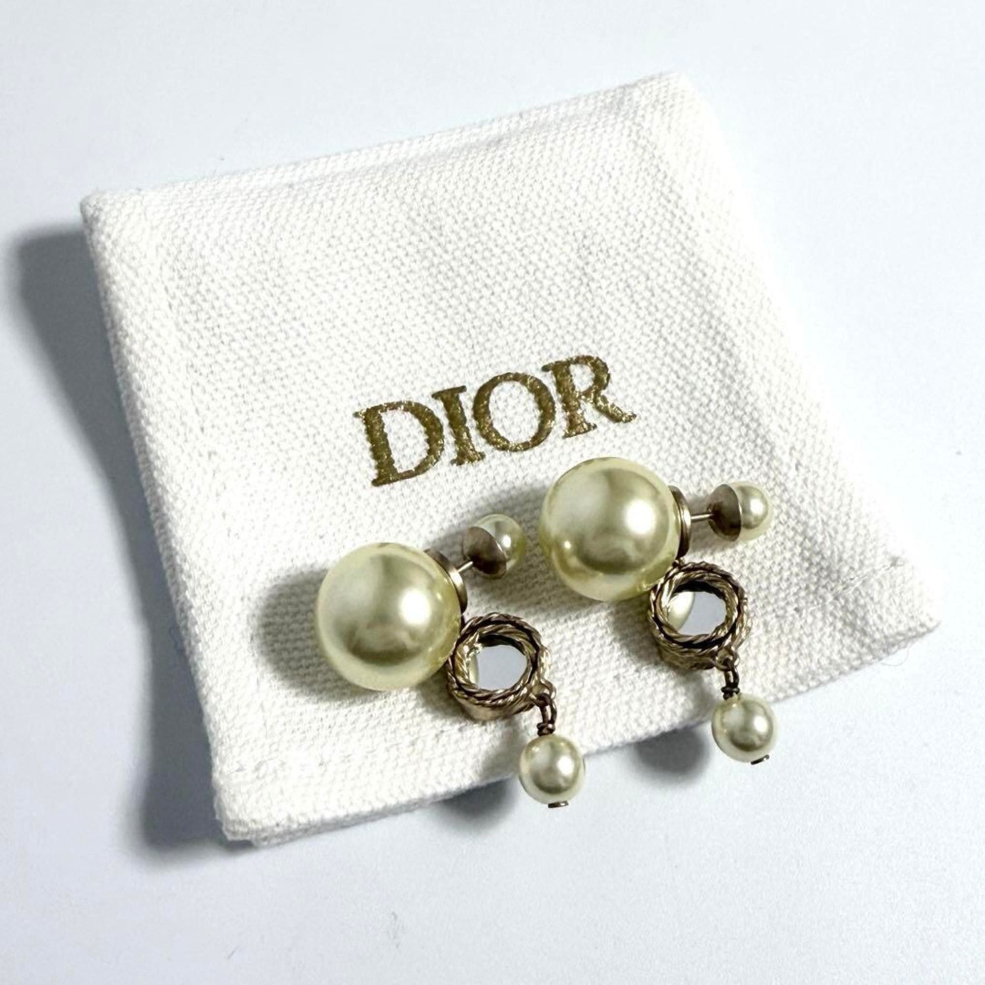 Dior Christian Dior Dior Women's Tribal Earrings Mirror Size ONE SIZE - 10 Thumbnail
