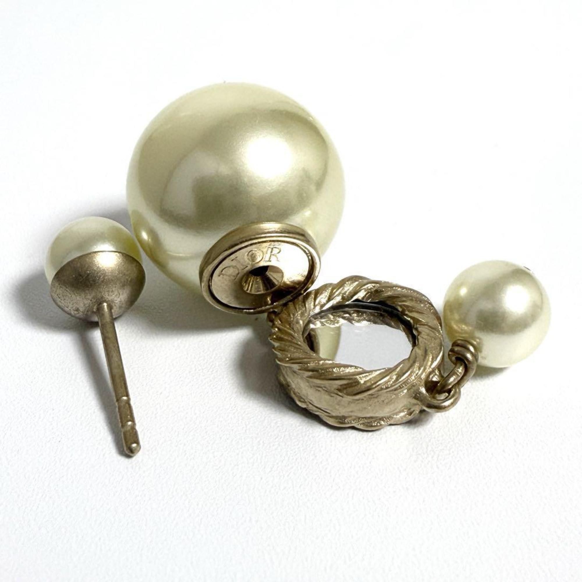 Dior Christian Dior Dior Women's Tribal Earrings Mirror Size ONE SIZE - 4 Thumbnail