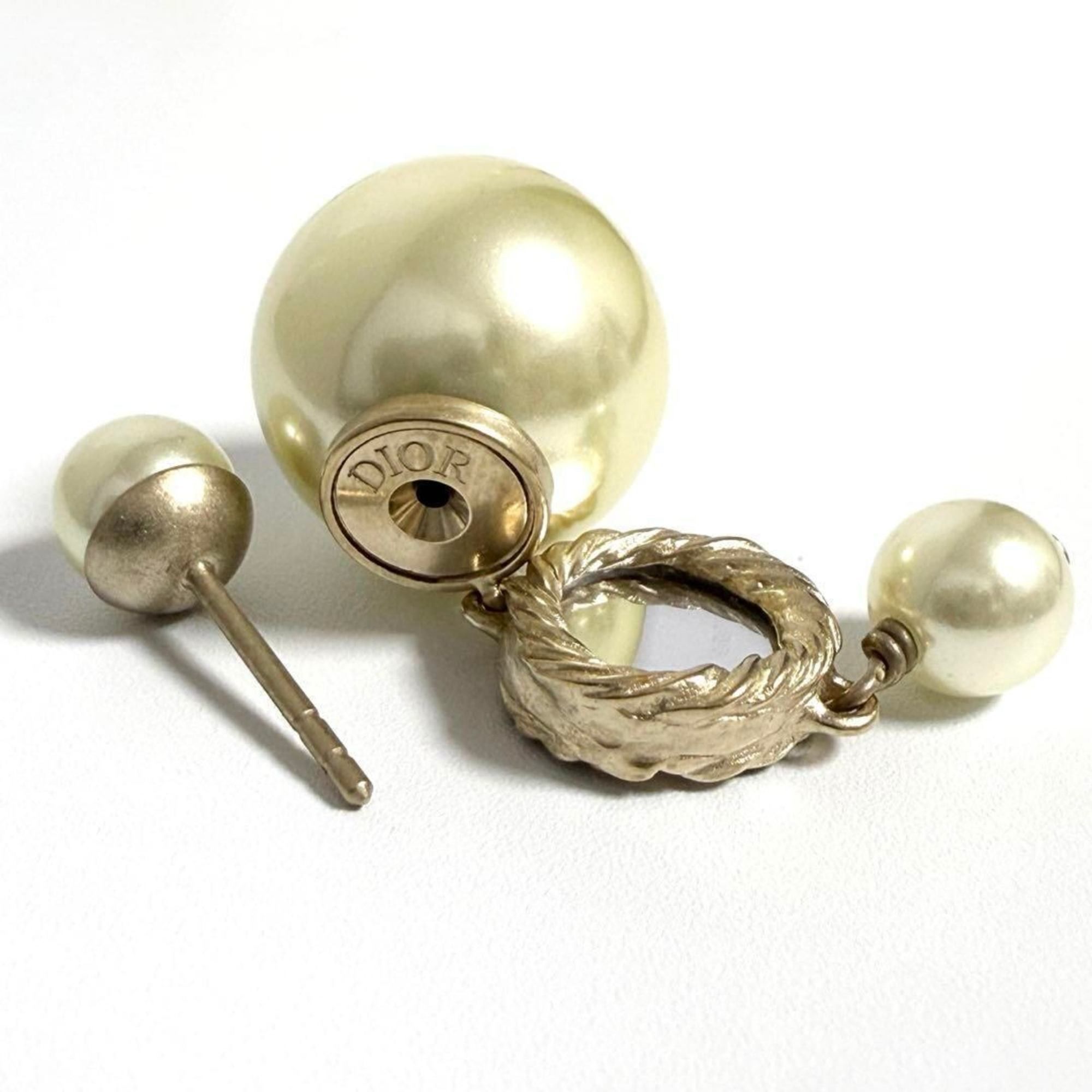 Dior Christian Dior Dior Women's Tribal Earrings Mirror Size ONE SIZE - 3 Thumbnail