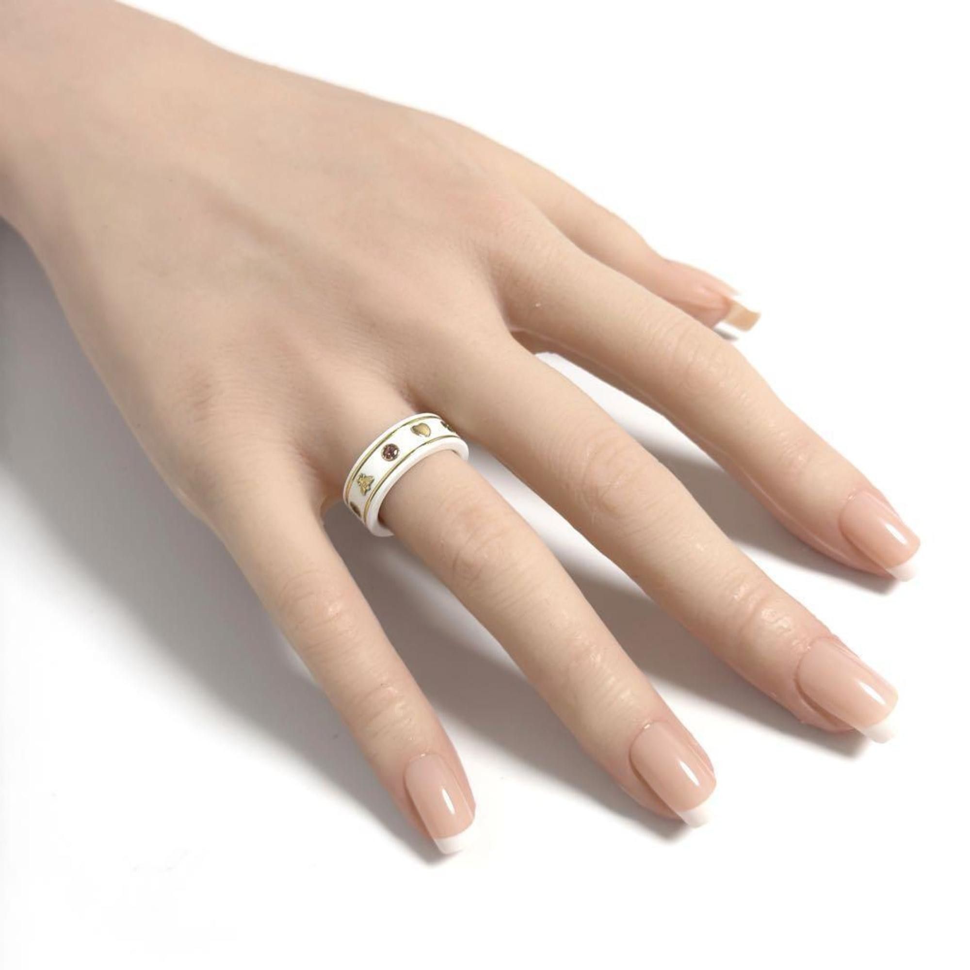 Gucci Gucci Women's Icon Gemstone Ring Size ONE SIZE - 10 Thumbnail