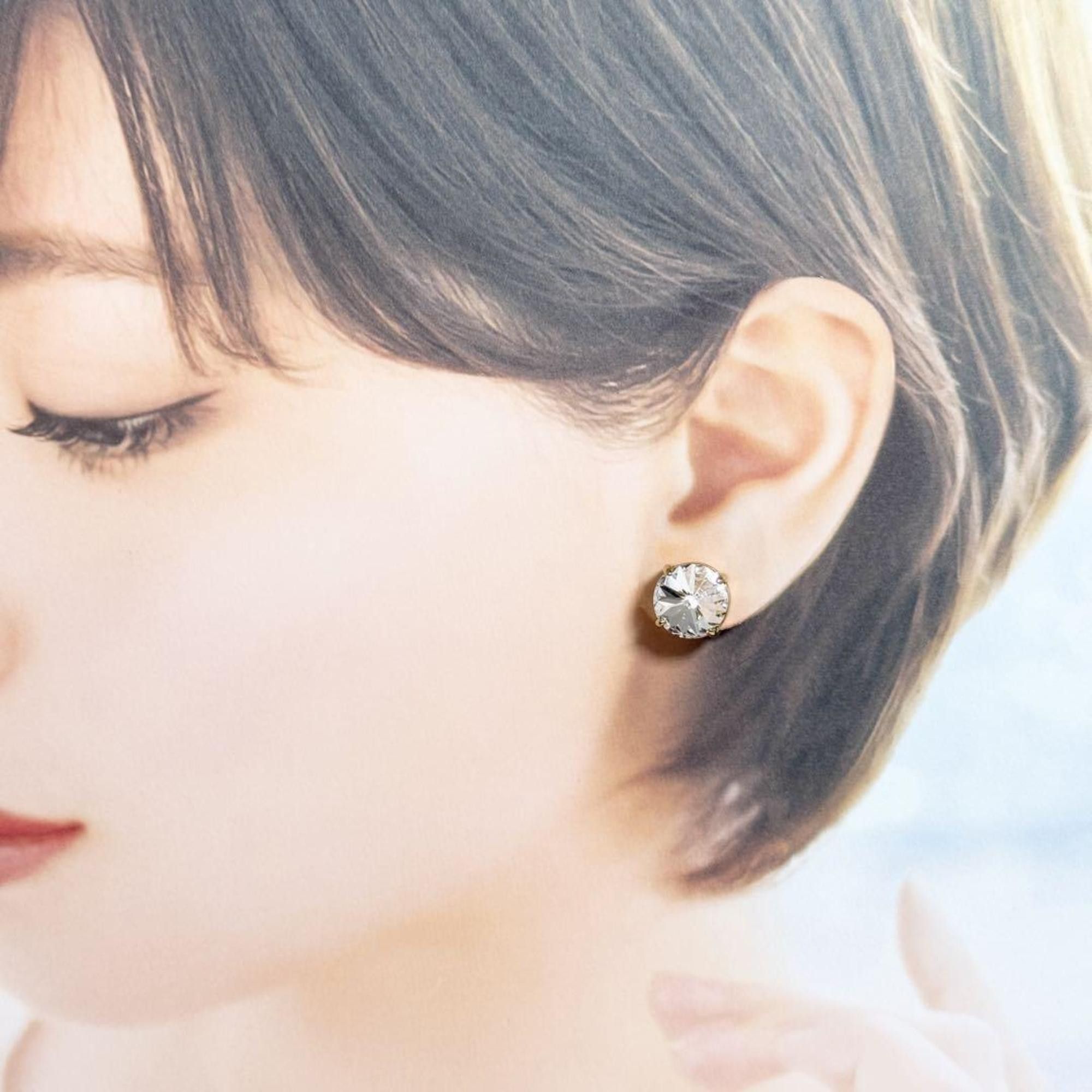 Miu Miu Miu Miu Miu Women's Asymmetric Logo Stud Earrings Size ONE SIZE - 9 Thumbnail