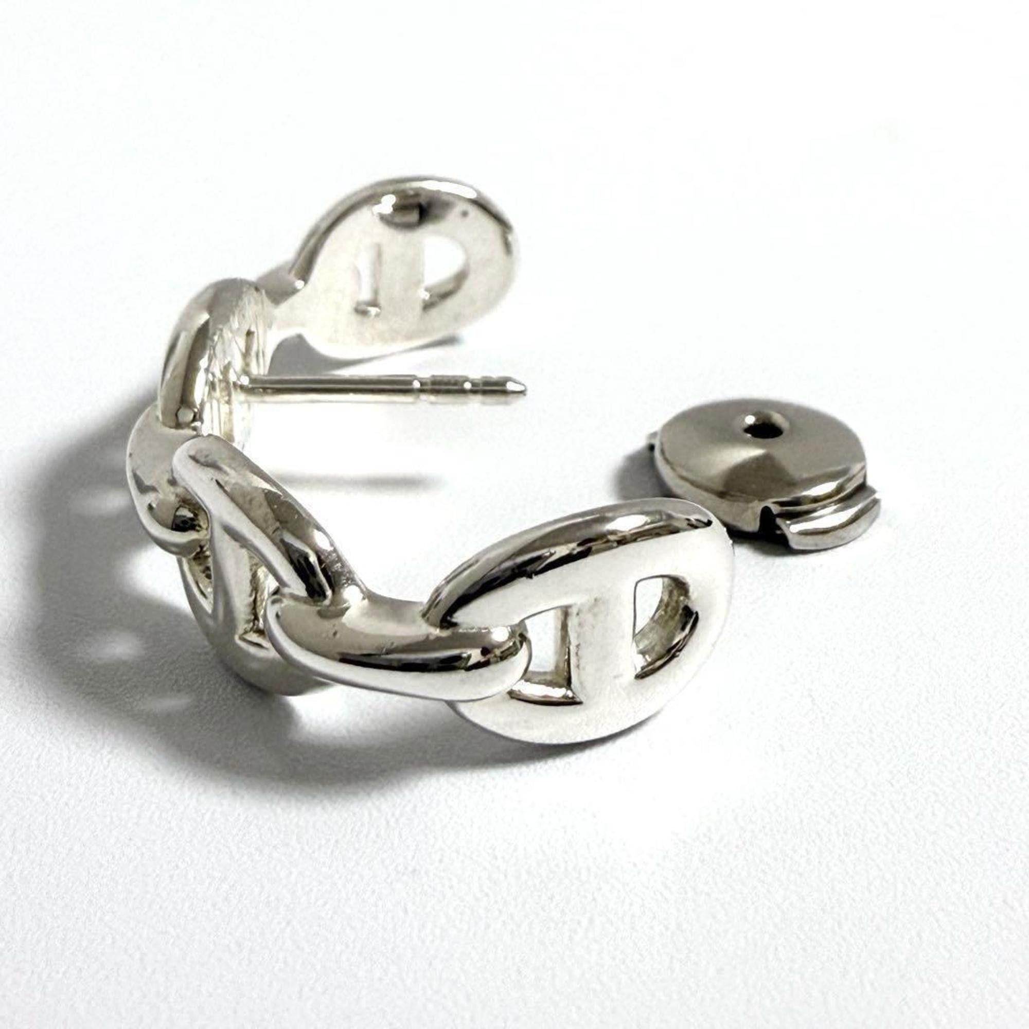 Hermes Women's and Men's Chaine d'Ancre Single Earrings