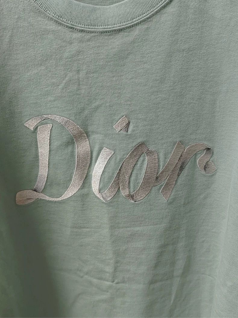 Dior Dior FW22 Logo Short Sleeve T-shirt Size US L / EU 52-54 / 3 - 3 Thumbnail