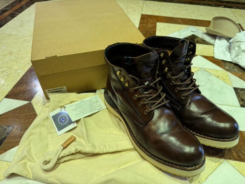 Visvim visvim ict virgil brown leather boots Size US 9 / EU 42 - 4 Thumbnail