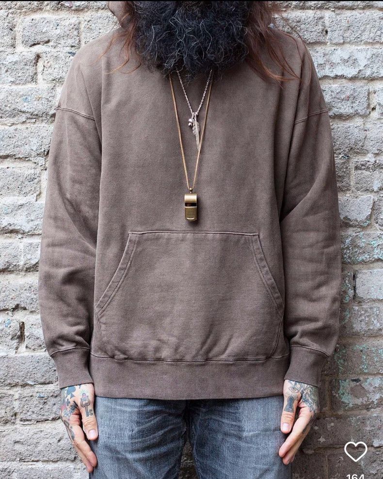Visvim Visvim Jumbo Hoodie in Mud Color Size US L / EU 52-54 / 3 - 2 Thumbnail