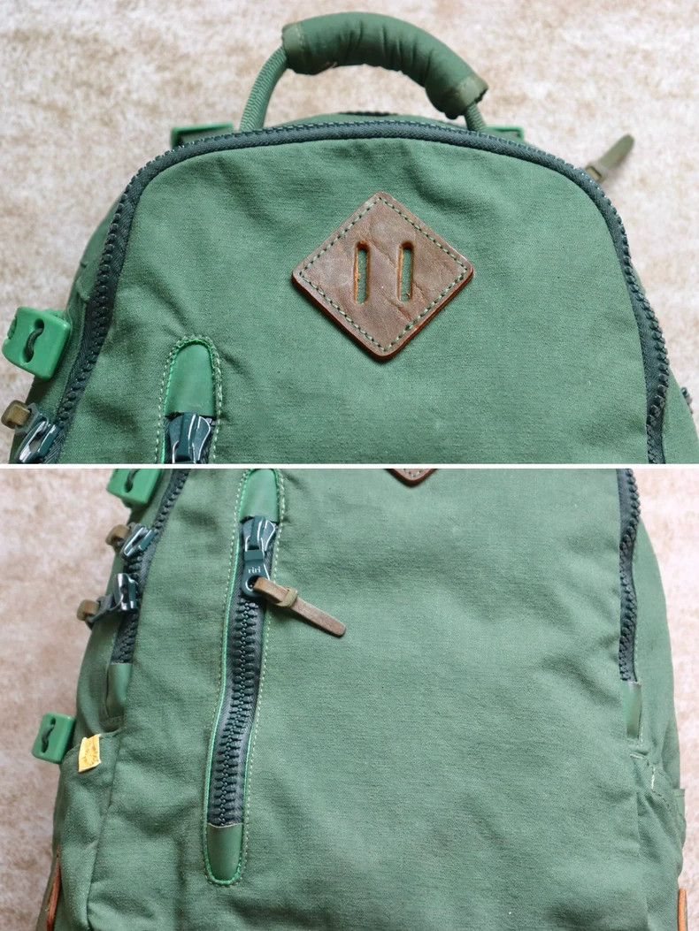 Visvim Visvim Lamina 20L Kudu Backpack in Green Size ONE SIZE - 3 Thumbnail