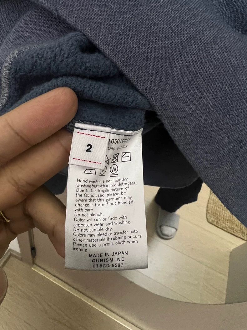 Visvim visvim Amplus Hoodie in Navy Color Size US M / EU 48-50 / 2 - 4 Thumbnail