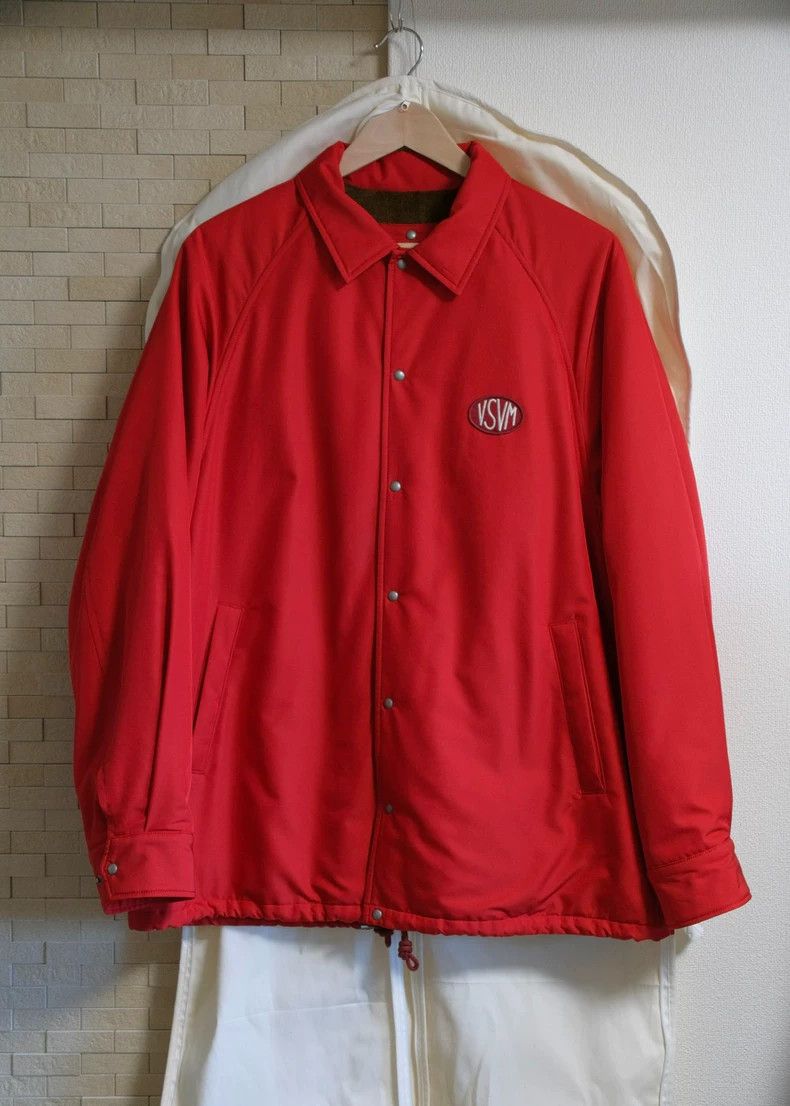 Visvim VISVIM Coach Jacket in Bright Red Color Size US M / EU 48-50 / 2 - 4 Thumbnail
