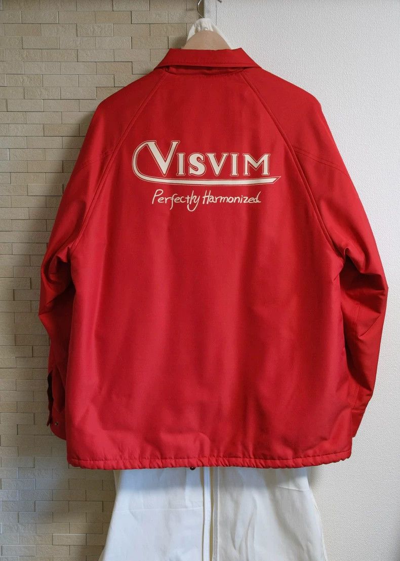 Visvim VISVIM Coach Jacket in Bright Red Color Size US M / EU 48-50 / 2 - 5 Thumbnail