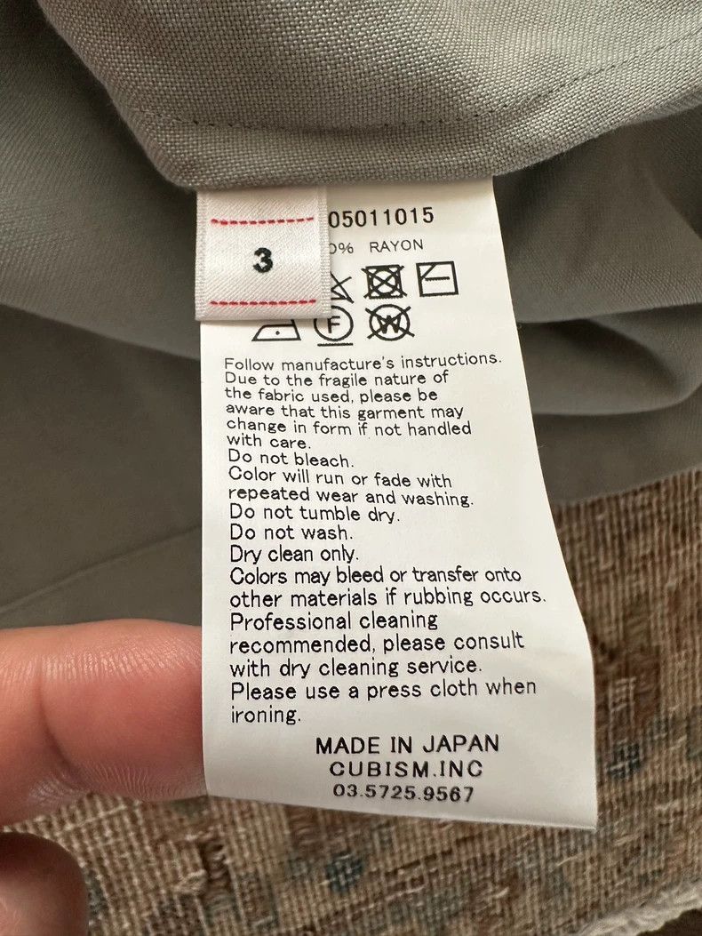 Visvim Visvim Keesey Long Sleeve Shirt in Grey Size US L / EU 52-54 / 3 - 7 Thumbnail