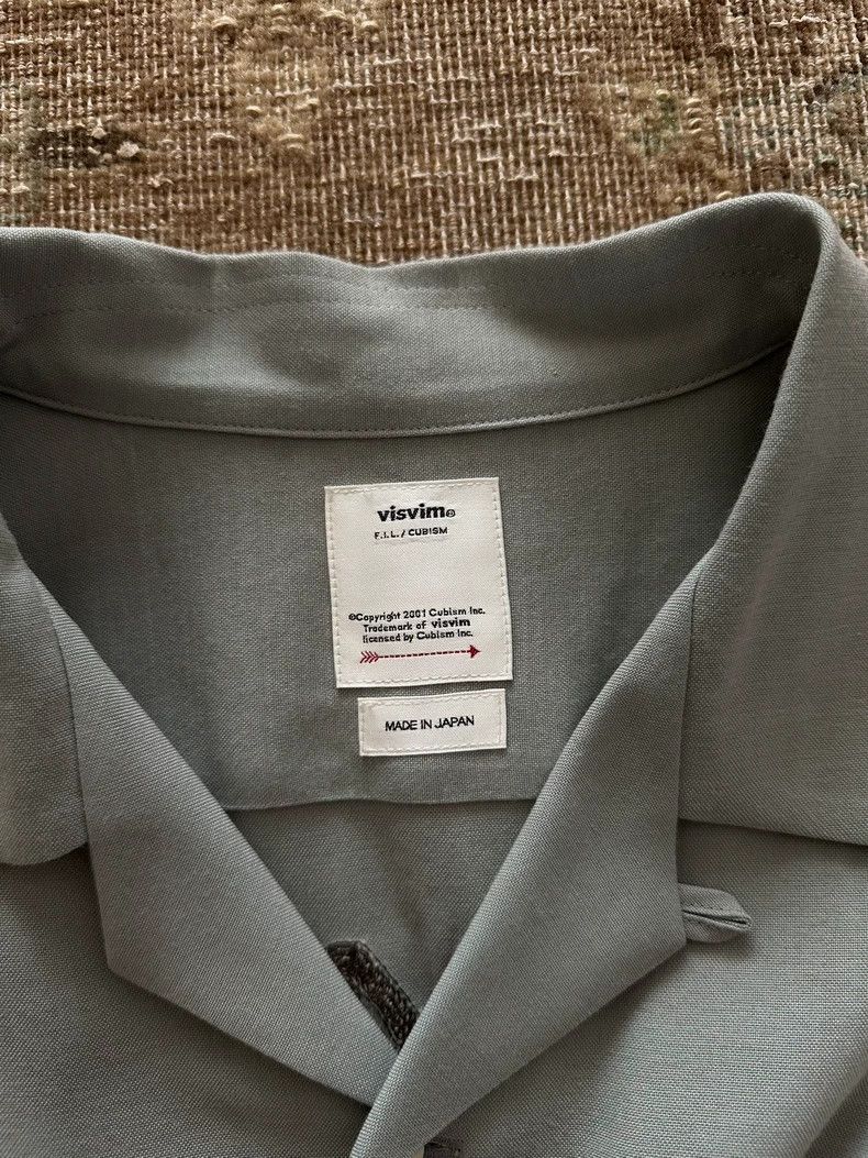 Visvim Visvim Keesey Long Sleeve Shirt in Grey Size US L / EU 52-54 / 3 - 3 Thumbnail