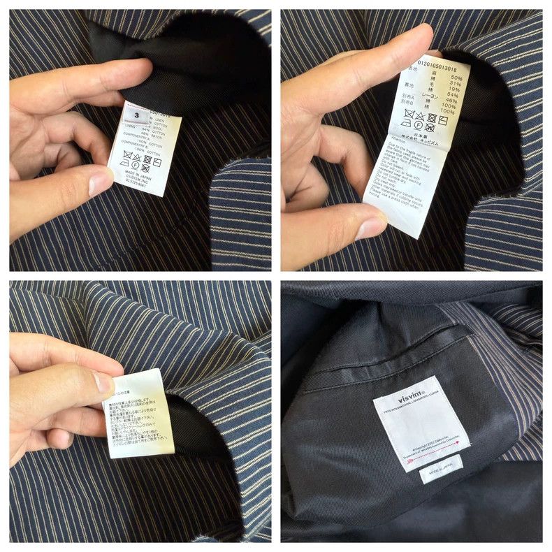 Visvim VISVIM New Hope II Jacket Striped Navy Size US L / EU 52-54 / 3 - 6 Thumbnail