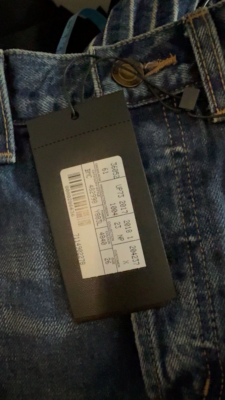 Saint Laurent Paris Yves Saint Laurent Women's Blue Denim Shorts Size US 26 / EU 42 - 5 Thumbnail