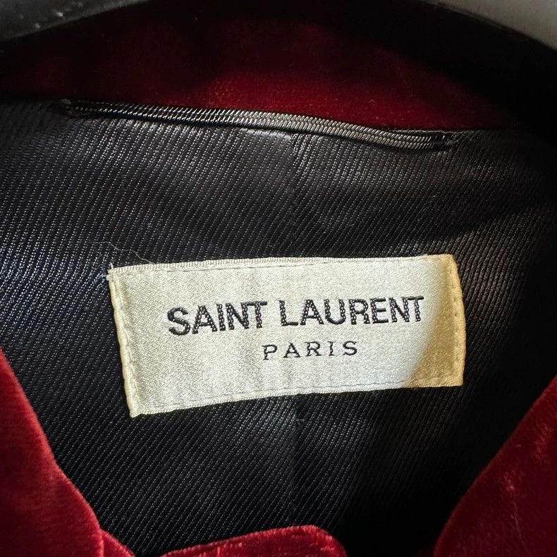 Saint Laurent Paris Saint Laurent Music Note Jacket (Size 44) Size US L / EU 52-54 / 3 - 4 Thumbnail