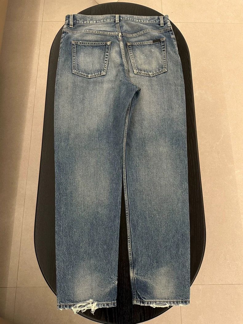 Saint Laurent Paris SLP YSL Mick Charlotte Denim Pants for Women Size US 29 - 2 Thumbnail