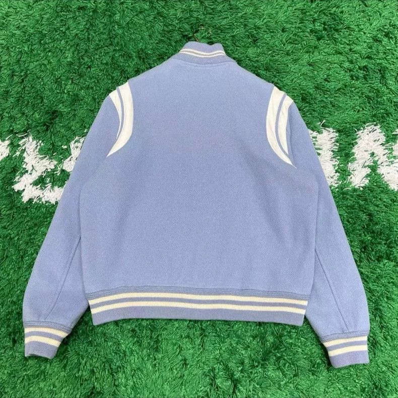 Saint Laurent Paris Saint Laurent Blue Bomber Jacket Size US L / EU 52-54 / 3 - 3 Thumbnail