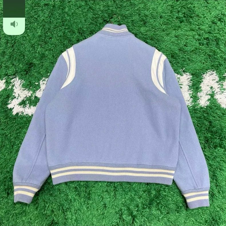 Saint Laurent Paris Saint Laurent Blue Bomber Jacket Size US L / EU 52-54 / 3 - 2 Thumbnail