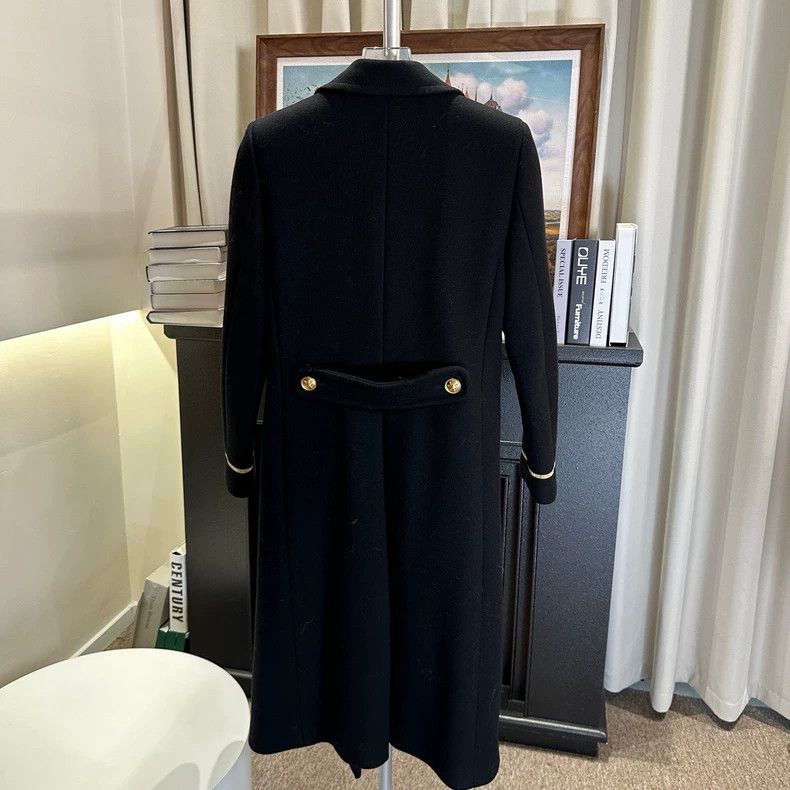 Saint Laurent Paris Saint Laurent Double-Breasted Wool Coat Size US S / EU 44-46 / 1 - 5 Thumbnail