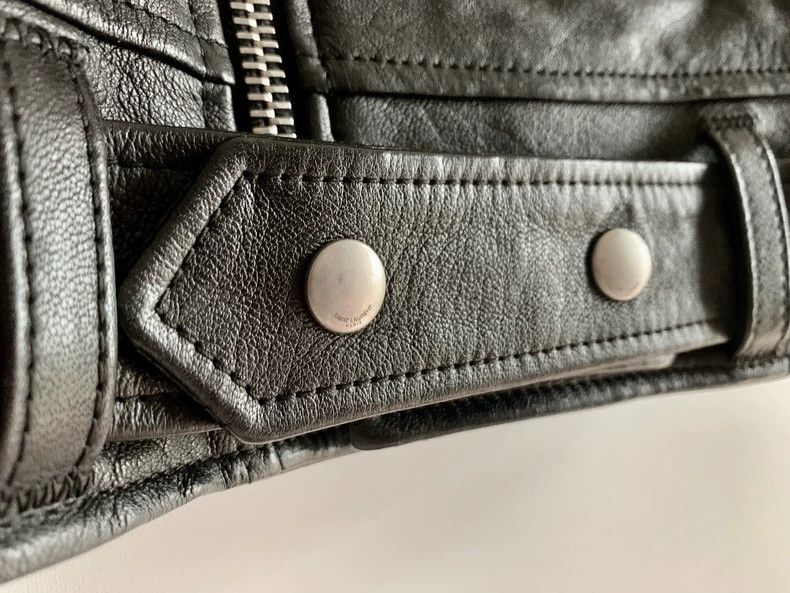 Saint Laurent Paris Saint Laurent Leather Jacket with Box Shape Size US M / EU 48-50 / 2 - 3 Thumbnail