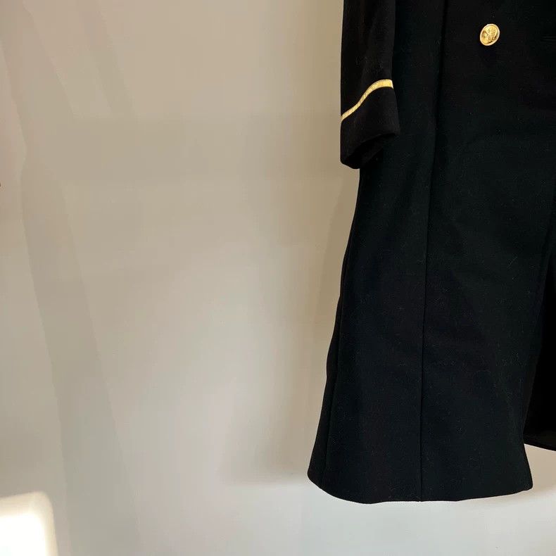 Saint Laurent Paris Saint Laurent Double-Breasted Wool Coat Size US S / EU 44-46 / 1 - 4 Thumbnail