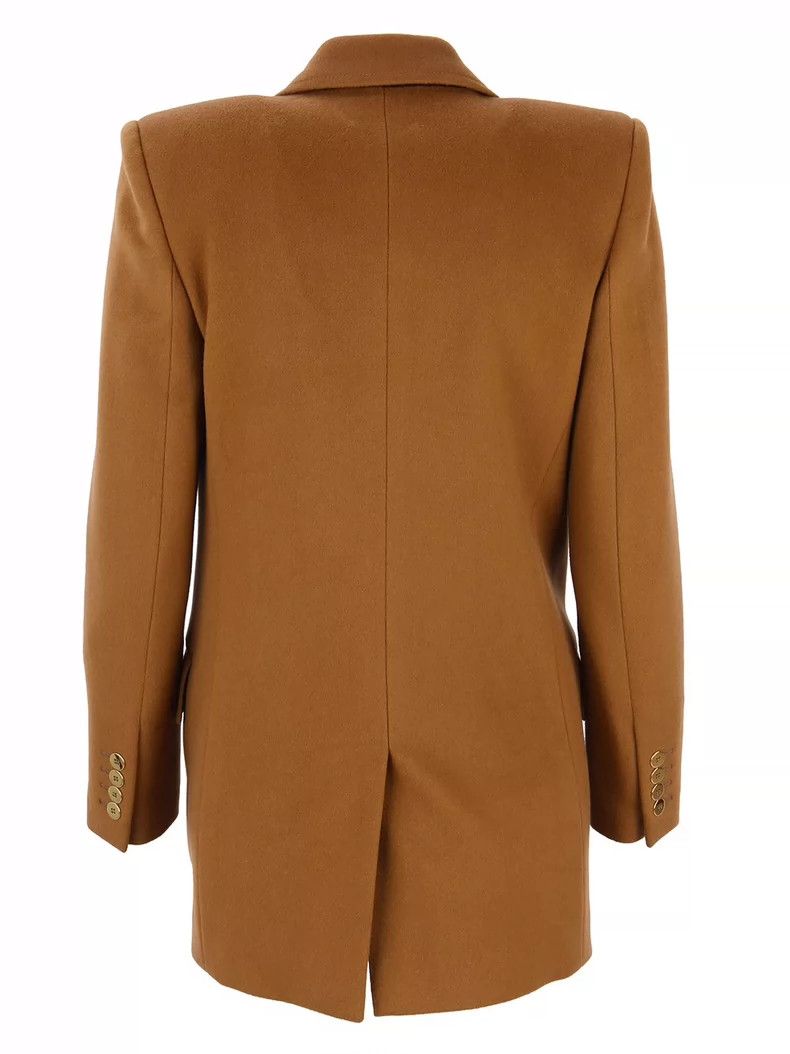 Saint Laurent Paris Saint Laurent Double-Breasted Suit Jacket Size US XXS / EU 40 - 2 Thumbnail