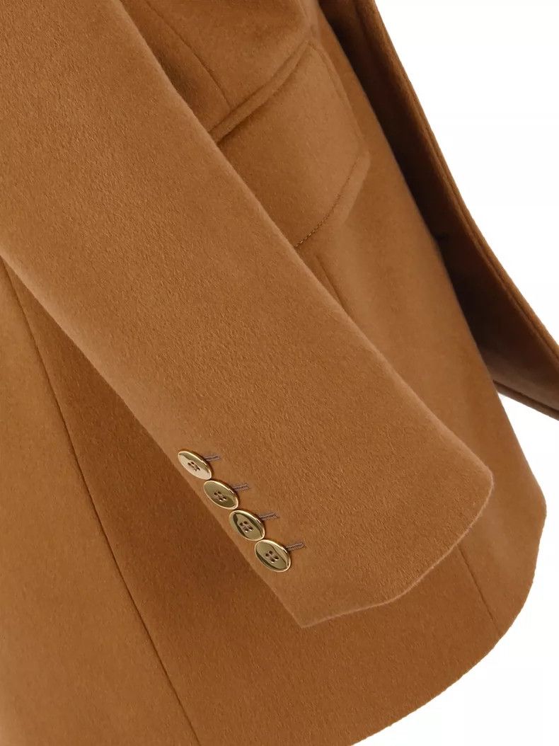 Saint Laurent Paris Saint Laurent Double-Breasted Suit Jacket Size US XXS / EU 40 - 4 Thumbnail