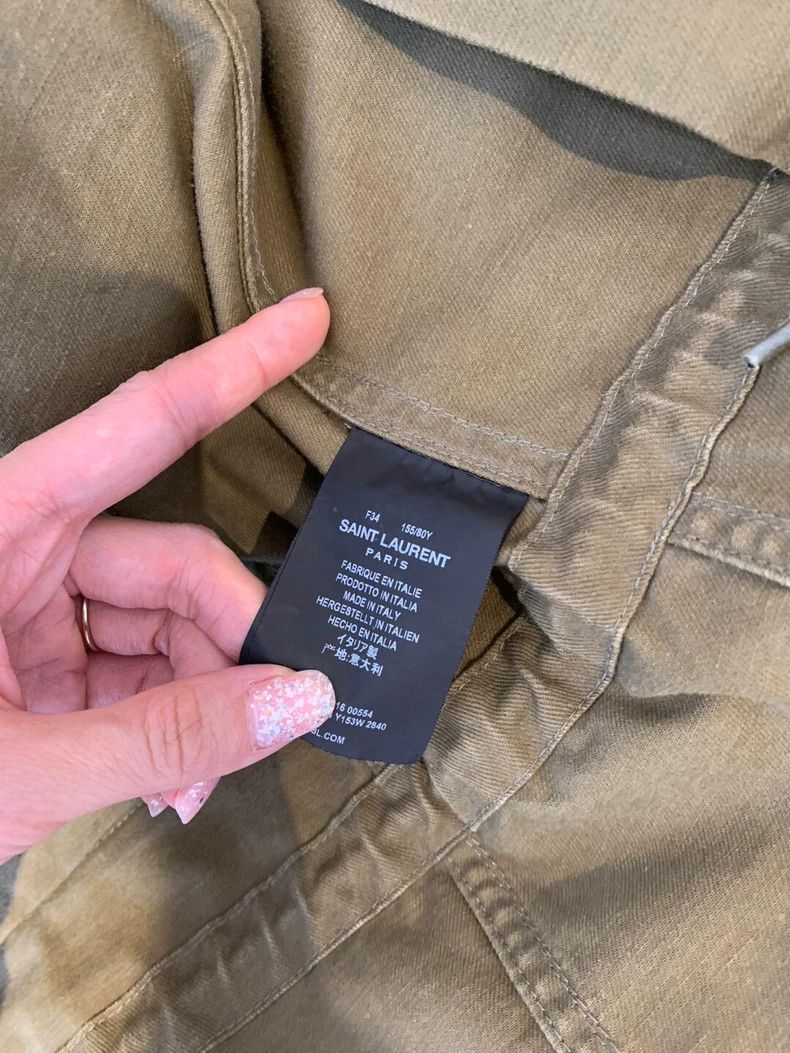 Saint Laurent Paris Saint Laurent Shark Jacket with Colorful Design Size US XS / EU 42 / 0 - 8 Thumbnail