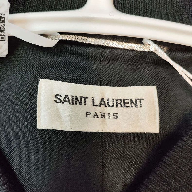 Saint Laurent Paris Saint Laurent Cotton Baseball Jacket Size US M / EU 48-50 / 2 - 4 Thumbnail