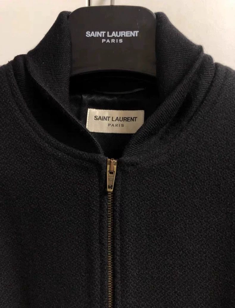 Saint Laurent Paris Saint Laurent Black Leopard Print Jacket Size US L / EU 52-54 / 3 - 2 Thumbnail
