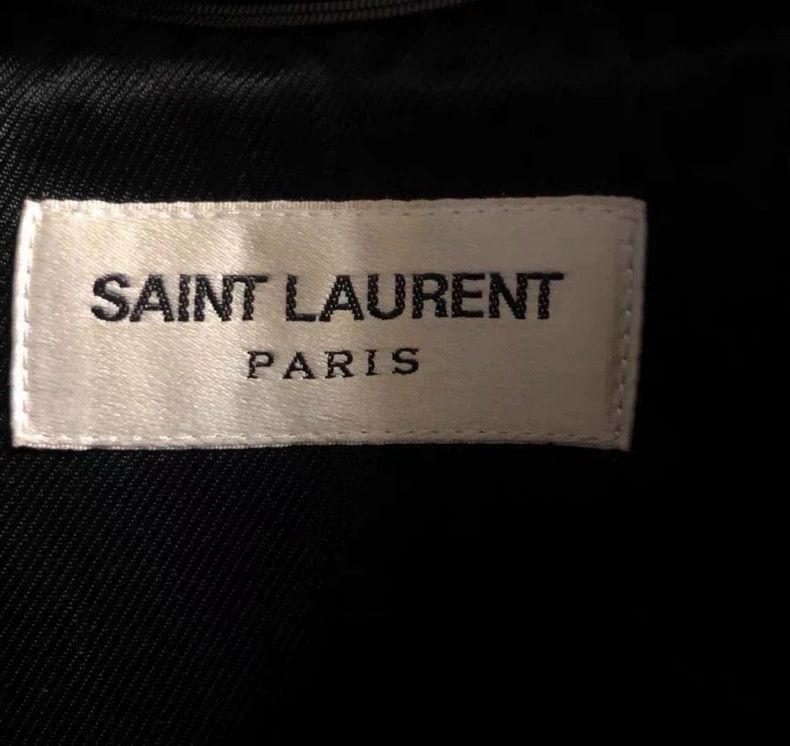 Saint Laurent Paris Saint Laurent Black Leopard Print Jacket Size US L / EU 52-54 / 3 - 7 Thumbnail