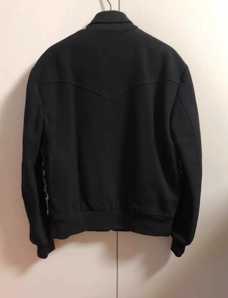 Saint Laurent Paris Saint Laurent Black Leopard Print Jacket Size US L / EU 52-54 / 3 - 6 Thumbnail