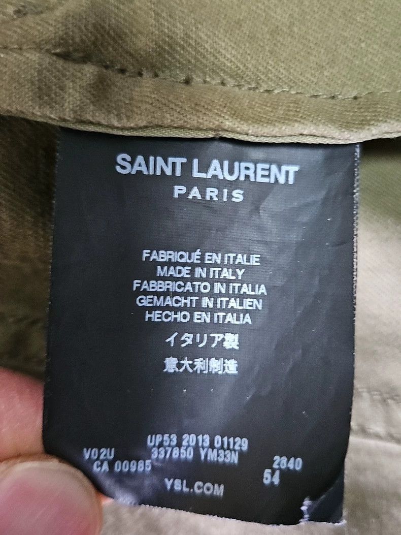 Saint Laurent Paris Sanit Laurent Paris Utility Jacket 2013 Edition Size US XXL / EU 58 / 5 - 3 Thumbnail