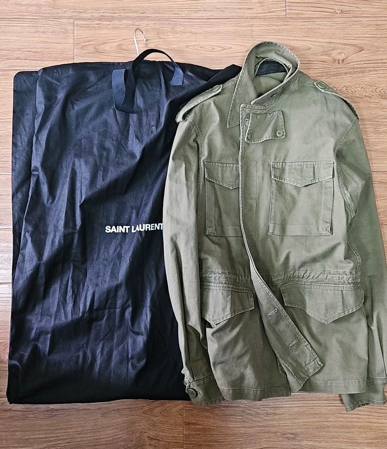 Saint Laurent Paris Sanit Laurent Paris Utility Jacket 2013 Edition Size US XXL / EU 58 / 5 - 5 Thumbnail