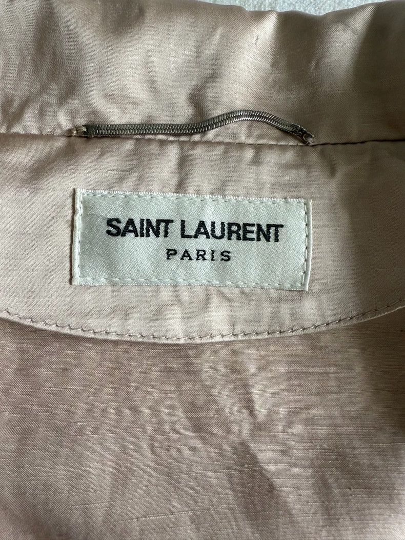Saint Laurent Paris Light Pink Saint Laurent Jacket Shirt Size US L / EU 52-54 / 3 - 2 Thumbnail