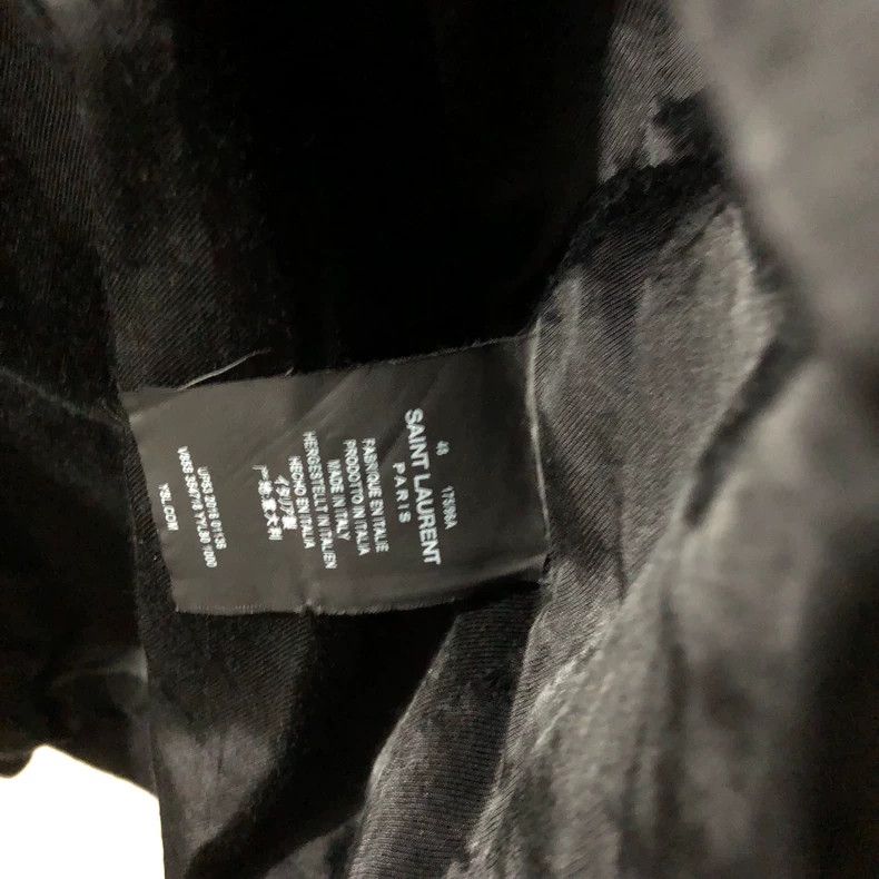 Saint Laurent Paris Saint Laurent Classic Varsity Jacket in Black Size US M / EU 48-50 / 2 - 4 Thumbnail