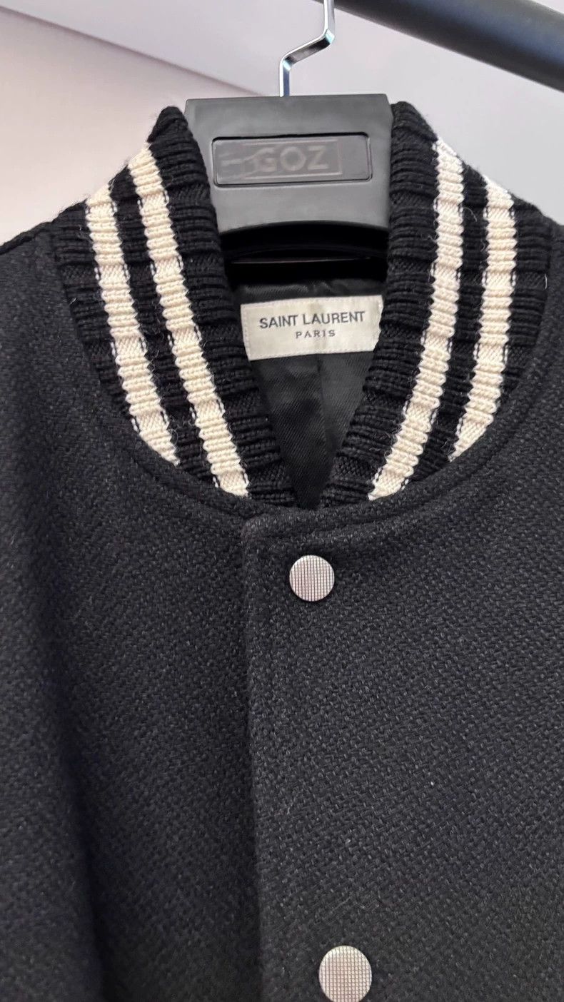 Yves Saint Laurent Saint Laurent Wool Baseball Jacket for Men Size US M / EU 48-50 / 2 - 3 Thumbnail