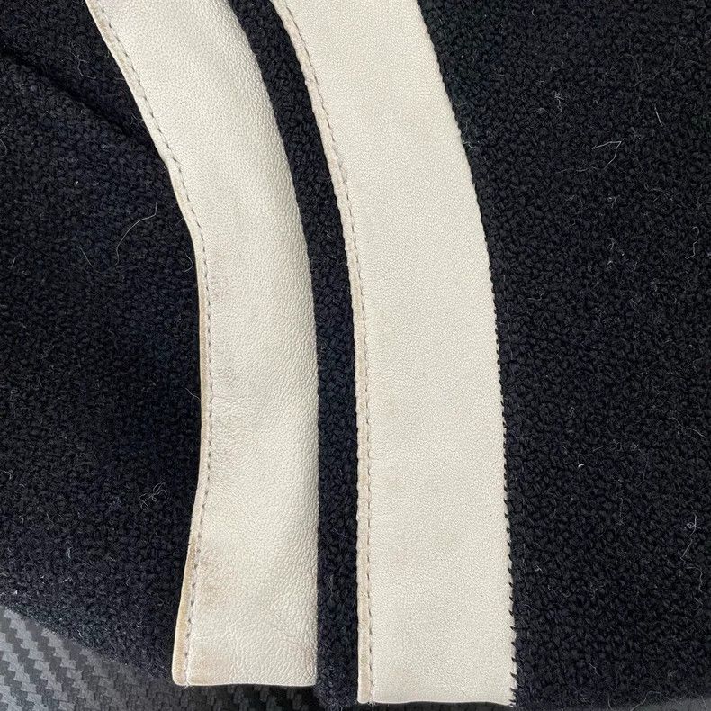 Saint Laurent Paris Saint Laurent Black and White Baseball Jacket Size US L / EU 52-54 / 3 - 8 Thumbnail