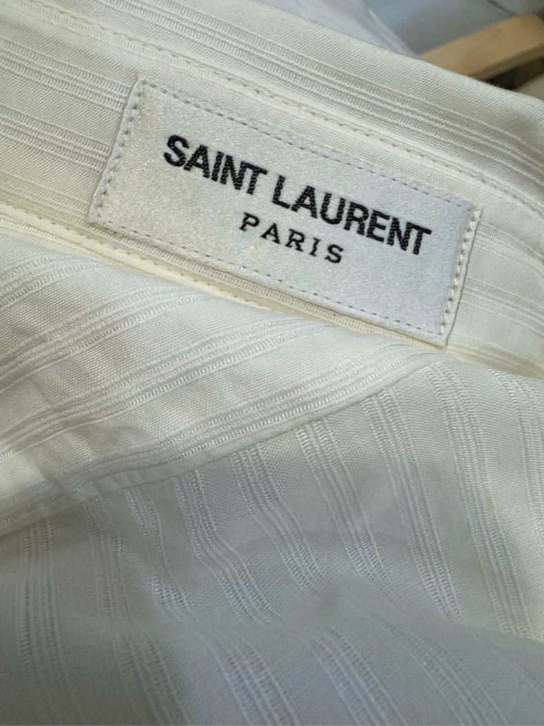 Yves Saint Laurent Saint Laurent Ruffled Collar Shirt F36 160/84 Size US S / EU 44-46 / 1 - 3 Thumbnail